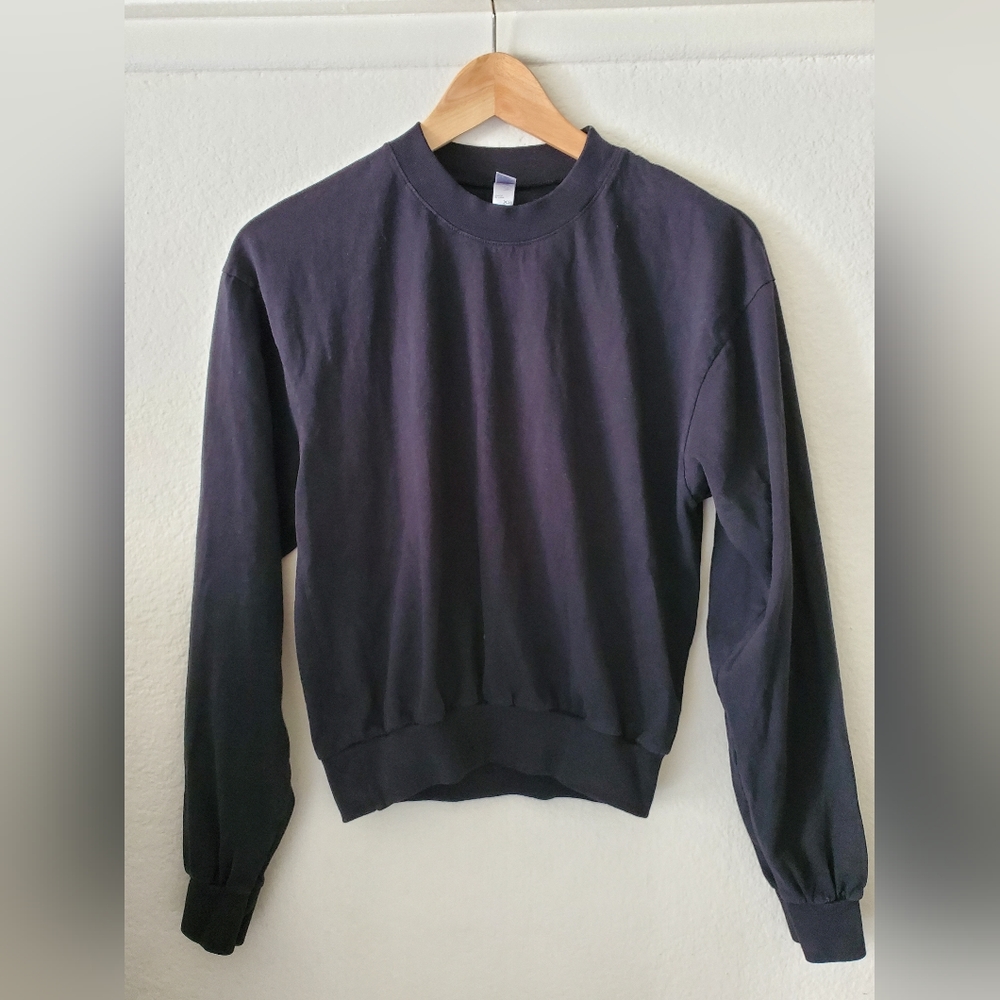 Los Angeles Apparel XS Black Long Sleeve